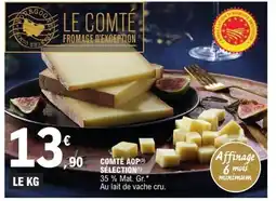 E.Leclerc Comté aop sélection offre