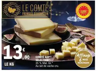 E.Leclerc Comté aop sélection offre