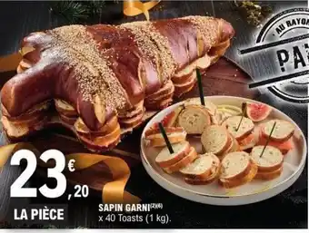 E.Leclerc Sapin garni offre