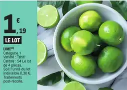 E.Leclerc Lime offre