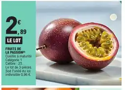 E.Leclerc Fruits de la passion offre
