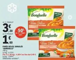 E.Leclerc BONDUELLE Purée délice surgelée offre