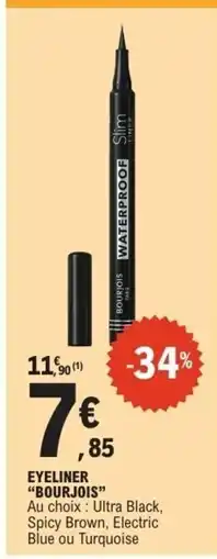 E.Leclerc BOURJOIS Eyeliner offre
