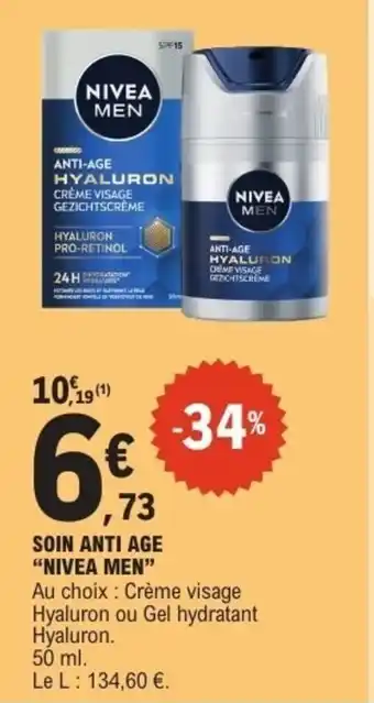E.Leclerc NIVEA MEN Soin anti age offre
