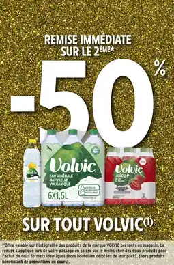Intermarché Sur tout volvic offre