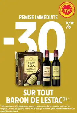 Intermarché Sur tout baron de lestac offre