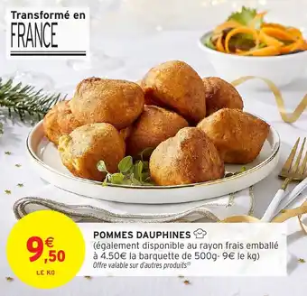 Intermarché Pommes dauphines offre