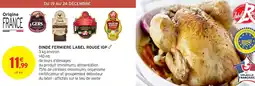 Intermarché Dinde fermiere label rouge igp offre