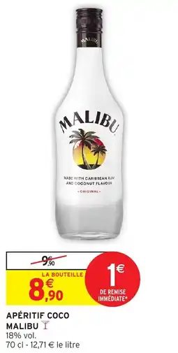 Intermarché Apéritif coco malibu offre