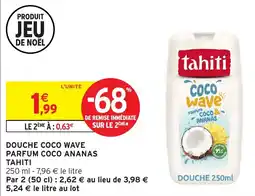 Intermarché Douche coco wave parfum coco ananas tahiti offre