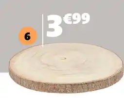 Gifi Dessous d’assiette rondin de bois offre