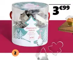 Gifi 16 emporte-pièces offre