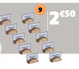 Gifi 10 marques place rondin offre