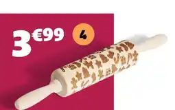 Gifi Rouleau à pâtisserie noël offre