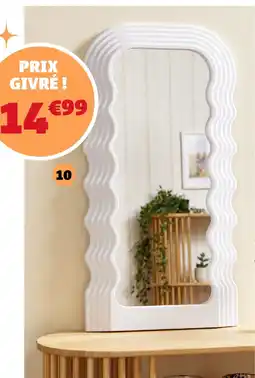 Gifi Miroir wavy offre