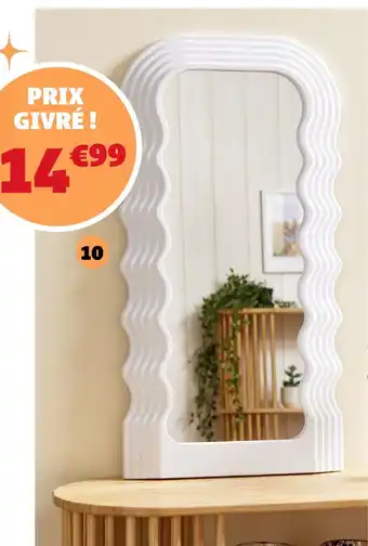 Gifi Miroir wavy offre