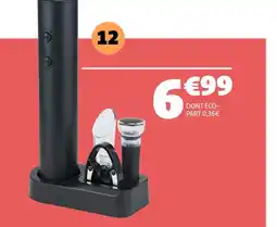 Gifi Coffret ouvre bouteille électrique offre