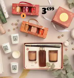 Gifi Coffret 3 bougies offre
