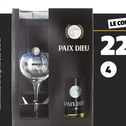 Gifi Paix dieu coffret verre et coffret de bière triple offre