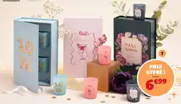 Gifi Boite livre 4 bougies offre