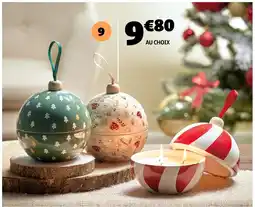 Gifi Bougie parfumée de noël ø13 cm offre