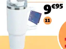 Gifi Mug isotherme + paille 900 ml offre