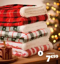Gifi Plaid de noël offre