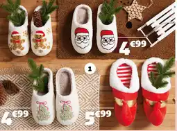 Gifi Chaussons de noël offre