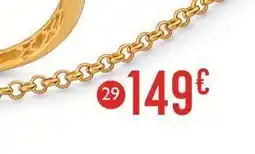 E.Leclerc Bracelet maille jaseron 18 cm offre