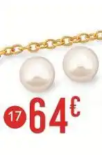 E.Leclerc Boucles perle de culture d’eau douce offre