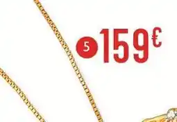 E.Leclerc Chaîne maille vénitienne diamantée offre