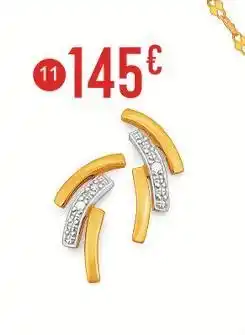 E.Leclerc Boucles diamant 0,01 ct offre