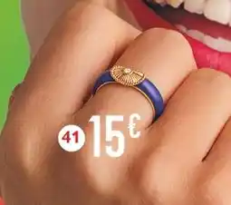 E.Leclerc Bague en laiton doré offre