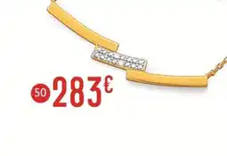 E.Leclerc Collier diamants 0,01 ct offre