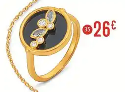 E.Leclerc Bague saphir, émeraude offre