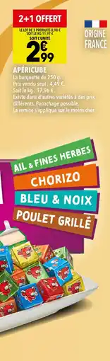 Supeco Apéricube offre