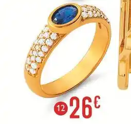 E.Leclerc Bague en plaqué or offre