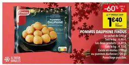 Supeco Findus pommes dauphine offre