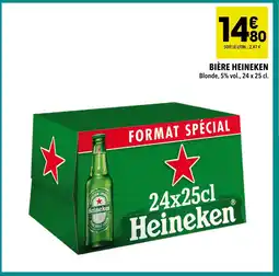 Supeco Heineken bière offre