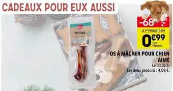 Supeco Aimé os à mâcher pour chien offre