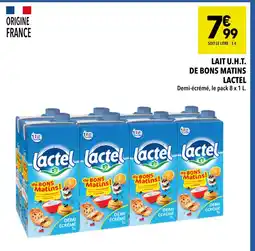 Supeco Lactel lait u.h.t. de bons matins offre
