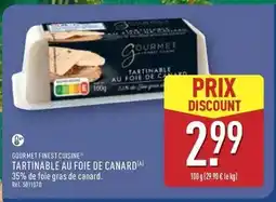 ALDI Canard - gourmet finest cuisine tartinable au foie de offre