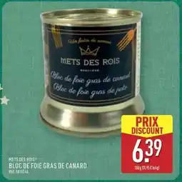 ALDI Canard - bloc de foie gras de offre