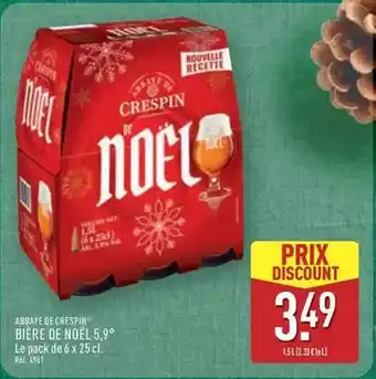 ALDI Biere de noel offre