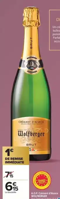 Carrefour Drive Brut - a.o.p. pouilly offre