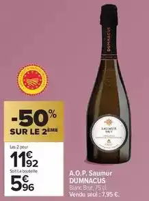 Carrefour Drive Brut - a.o.p. saumur offre
