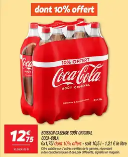 Netto Boisson gazeuse goût original coca-cola offre