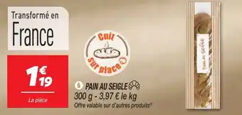 Netto Pain au seigle offre