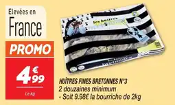 Netto Huîtres fines bretonnes n°3 offre