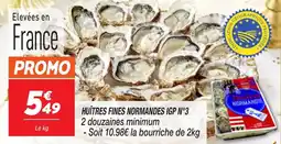 Netto Huîtres fines normandes igp n°3 offre